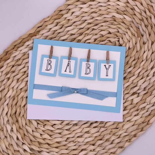 Baby Banner Blue