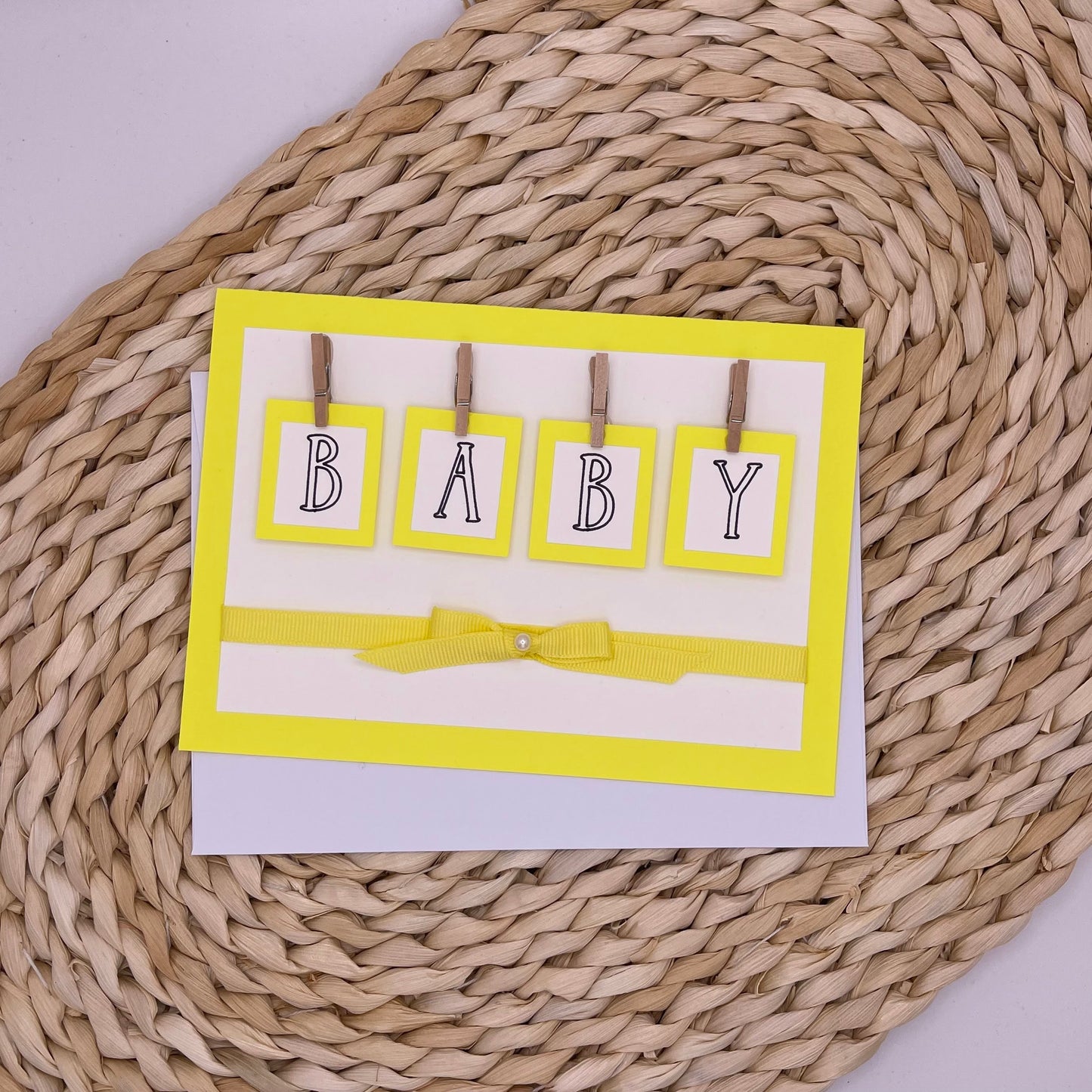 Baby Banner Yellow