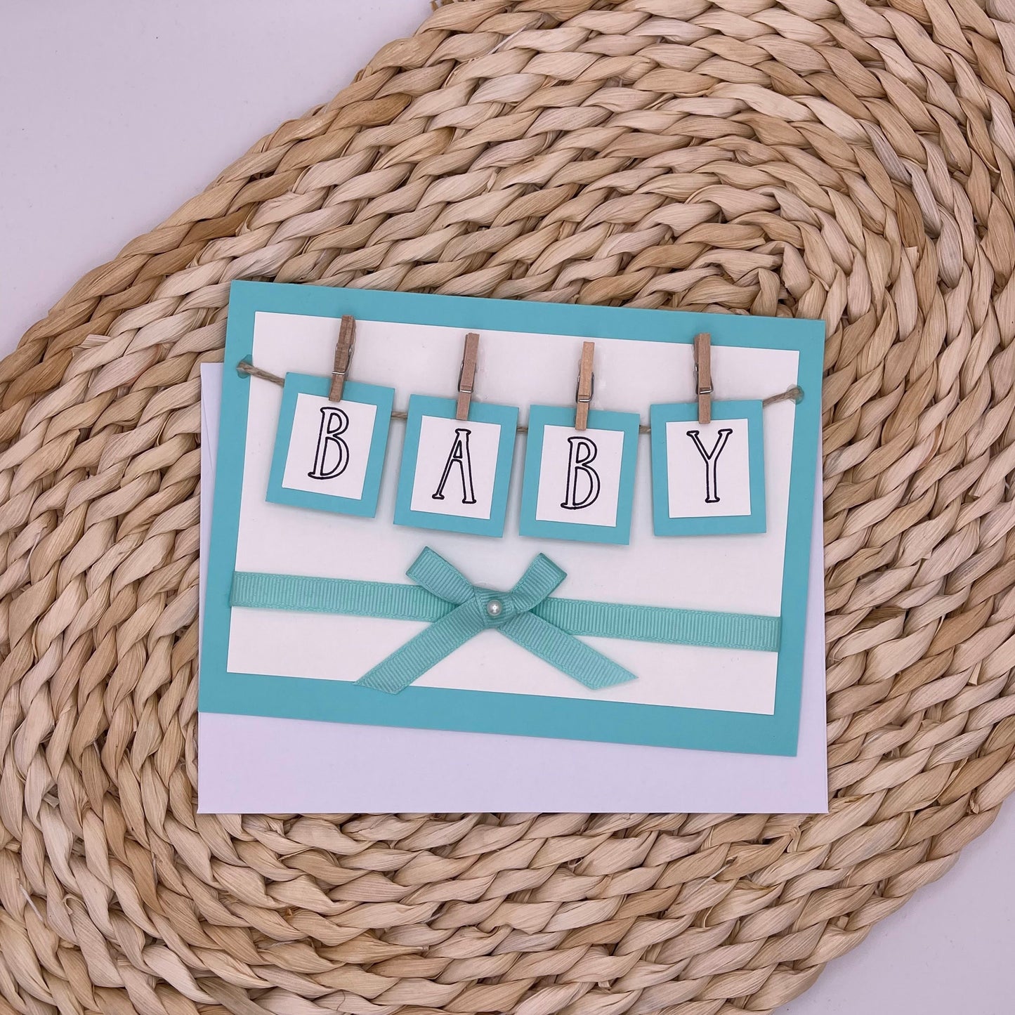 Baby Banner Teal